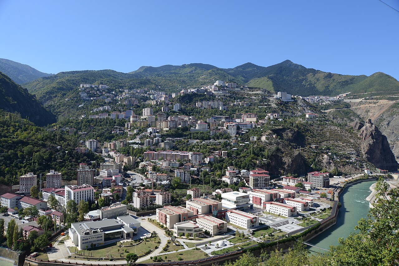 Artvin · Artvin il merkezinin şehir manzarası