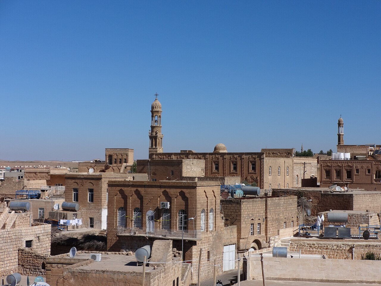 Mardin · Midyat tarihi evleri görünümü