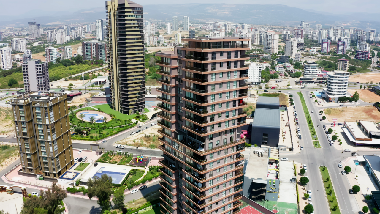 Mersin · Mersin kent manzarası ve kentsel doku